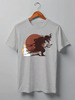 Заказать мужскую футболку в Москве. Футболка классическая Zombies от oneredfoxstore@gmail.com - готовые дизайны и нанесение принтов.