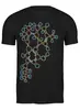 Заказать мужскую футболку в Москве. Футболка классическая Молекула ТДК от Pochanga Drums - готовые дизайны и нанесение принтов.