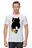 Заказать мужскую футболку в Москве. Футболка классическая Сова (Owl) от trugift - готовые дизайны и нанесение принтов.