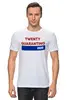 Заказать мужскую футболку в Москве. Футболка классическая TWENTY QUARANTINO    (1) от T-shirt print  - готовые дизайны и нанесение принтов.