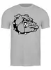 Заказать мужскую футболку в Москве. Футболка классическая Spike Bulldog от Combat Wear - готовые дизайны и нанесение принтов.