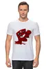 Заказать мужскую футболку в Москве. Футболка классическая Super Meat Boy от YellowCloverShop - готовые дизайны и нанесение принтов.