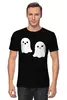 Заказать мужскую футболку в Москве. Футболка классическая GHOST  от CoolDesign - готовые дизайны и нанесение принтов.
