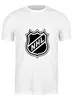 Заказать мужскую футболку в Москве. Футболка классическая NHL(НХЛ) от Nos  - готовые дизайны и нанесение принтов.