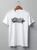 Заказать мужскую футболку в Москве. Футболка классическая Splash Drop Rider от oneredfoxstore@gmail.com - готовые дизайны и нанесение принтов.