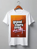 Заказать мужскую футболку в Москве. Футболка классическая Майка. Grand Theft Auto Vice City от eliseev179514@mail.ru - готовые дизайны и нанесение принтов.