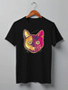 Заказать мужскую футболку в Москве. Футболка классическая Cats Here от oneredfoxstore@gmail.com - готовые дизайны и нанесение принтов.