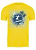 Заказать мужскую футболку в Москве. Футболка классическая SURF  от balden - готовые дизайны и нанесение принтов.