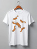 Заказать мужскую футболку в Москве. Футболка классическая Fox Here от oneredfoxstore@gmail.com - готовые дизайны и нанесение принтов.