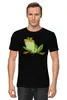 Заказать мужскую футболку в Москве. Футболка классическая Упитанный жабец от Фридрих Реш - готовые дизайны и нанесение принтов.