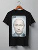 Заказать мужскую футболку в Москве. Футболка классическая Putin Joker от anton-vstroy@mail.ru - готовые дизайны и нанесение принтов.