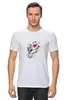 Заказать мужскую футболку в Москве. Футболка классическая Mr. Shark от antosha - готовые дизайны и нанесение принтов.