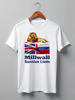 Заказать мужскую футболку в Москве. Футболка классическая Millwall Russian Lions от Millwall Supporters Club Russia - готовые дизайны и нанесение принтов.