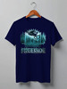 Заказать мужскую футболку в Москве. Футболка классическая Freeride от oneredfoxstore@gmail.com - готовые дизайны и нанесение принтов.