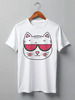 Заказать мужскую футболку в Москве. Футболка классическая Cats Here от oneredfoxstore@gmail.com - готовые дизайны и нанесение принтов.