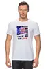 Заказать мужскую футболку в Москве. Футболка классическая Президент США - Дональд Трамп от vasudatta - готовые дизайны и нанесение принтов.