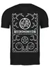 Заказать мужскую футболку в Москве. Футболка классическая Necronomicon от Leichenwagen - готовые дизайны и нанесение принтов.