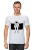 Заказать мужскую футболку в Москве. Футболка классическая Астронавт от YellowCloverShop - готовые дизайны и нанесение принтов.