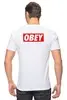 Заказать мужскую футболку в Москве. Футболка классическая Suzumiya Haruhi (OBEY) от redirector - готовые дизайны и нанесение принтов.