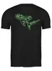 Заказать мужскую футболку в Москве. Футболка классическая Mountain Bike от oneredfoxstore@gmail.com - готовые дизайны и нанесение принтов.