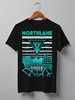 Заказать мужскую футболку в Москве. Футболка классическая Northlane от geekbox - готовые дизайны и нанесение принтов.