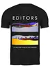 Заказать мужскую футболку в Москве. Футболка классическая Editors от geekbox - готовые дизайны и нанесение принтов.
