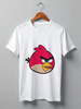 Заказать мужскую футболку в Москве. Футболка классическая Angry Birbs от тинейджер - готовые дизайны и нанесение принтов.