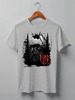 Заказать мужскую футболку в Москве. Футболка классическая Ride MTB от oneredfoxstore@gmail.com - готовые дизайны и нанесение принтов.