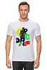 Заказать мужскую футболку в Москве. Футболка классическая Disco от Александр  - готовые дизайны и нанесение принтов.