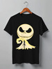 Заказать мужскую футболку в Москве. Футболка классическая Jack Skellington от skynatural - готовые дизайны и нанесение принтов.