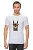 Заказать мужскую футболку в Москве. Футболка классическая Альпака   от T-shirt print  - готовые дизайны и нанесение принтов.