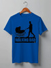 Заказать мужскую футболку в Москве. Футболка классическая The Walking Dad от OEX design - готовые дизайны и нанесение принтов.