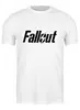 Заказать мужскую футболку в Москве. Футболка классическая Fallout от THE_NISE  - готовые дизайны и нанесение принтов.