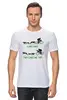 Заказать мужскую футболку в Москве. Футболка классическая I like dogs от white_irbis - готовые дизайны и нанесение принтов.