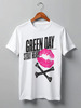 Заказать мужскую футболку в Москве. Футболка классическая Green Day от geekbox - готовые дизайны и нанесение принтов.