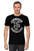 Заказать мужскую футболку в Москве. Футболка классическая Sons Of Anarchy от Яхонт - готовые дизайны и нанесение принтов.
