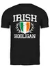 Заказать мужскую футболку в Москве. Футболка классическая Ирландский Хулиган от printik - готовые дизайны и нанесение принтов.