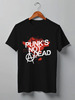 Заказать мужскую футболку в Москве. Футболка классическая Punks not dead от Djimas Leonki - готовые дизайны и нанесение принтов.