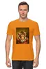 Заказать мужскую футболку в Москве. Футболка классическая Обезьянка 3 от Виктор Гришин - готовые дизайны и нанесение принтов.