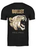 Заказать мужскую футболку в Москве. Футболка классическая Bullet Band от Leichenwagen - готовые дизайны и нанесение принтов.