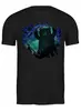 Заказать мужскую футболку в Москве. Футболка классическая Bear Here от oneredfoxstore@gmail.com - готовые дизайны и нанесение принтов.