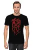 Заказать мужскую футболку в Москве. Футболка классическая MTB Ride от oneredfoxstore@gmail.com - готовые дизайны и нанесение принтов.
