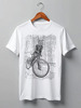 Заказать мужскую футболку в Москве. Футболка классическая Bike Punk  от oneredfoxstore@gmail.com - готовые дизайны и нанесение принтов.