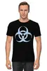 Заказать мужскую футболку в Москве. Футболка классическая Biohazard от Jimmy Flash - готовые дизайны и нанесение принтов.