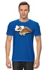 Заказать мужскую футболку в Москве. Футболка классическая Burgers от oneredfoxstore@gmail.com - готовые дизайны и нанесение принтов.