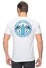 Заказать мужскую футболку в Москве. Футболка классическая Сёрфингиста от BeliySlon - готовые дизайны и нанесение принтов.