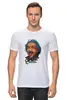 Заказать мужскую футболку в Москве. Футболка классическая Эйнштейн от science - готовые дизайны и нанесение принтов.
