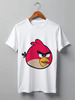 Заказать мужскую футболку в Москве. Футболка классическая Angry Birds от Kung Fu  - готовые дизайны и нанесение принтов.