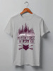 Заказать мужскую футболку в Москве. Футболка классическая Fox Here от oneredfoxstore@gmail.com - готовые дизайны и нанесение принтов.