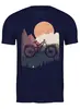 Заказать мужскую футболку в Москве. Футболка классическая Mountain Bike от oneredfoxstore@gmail.com - готовые дизайны и нанесение принтов.
